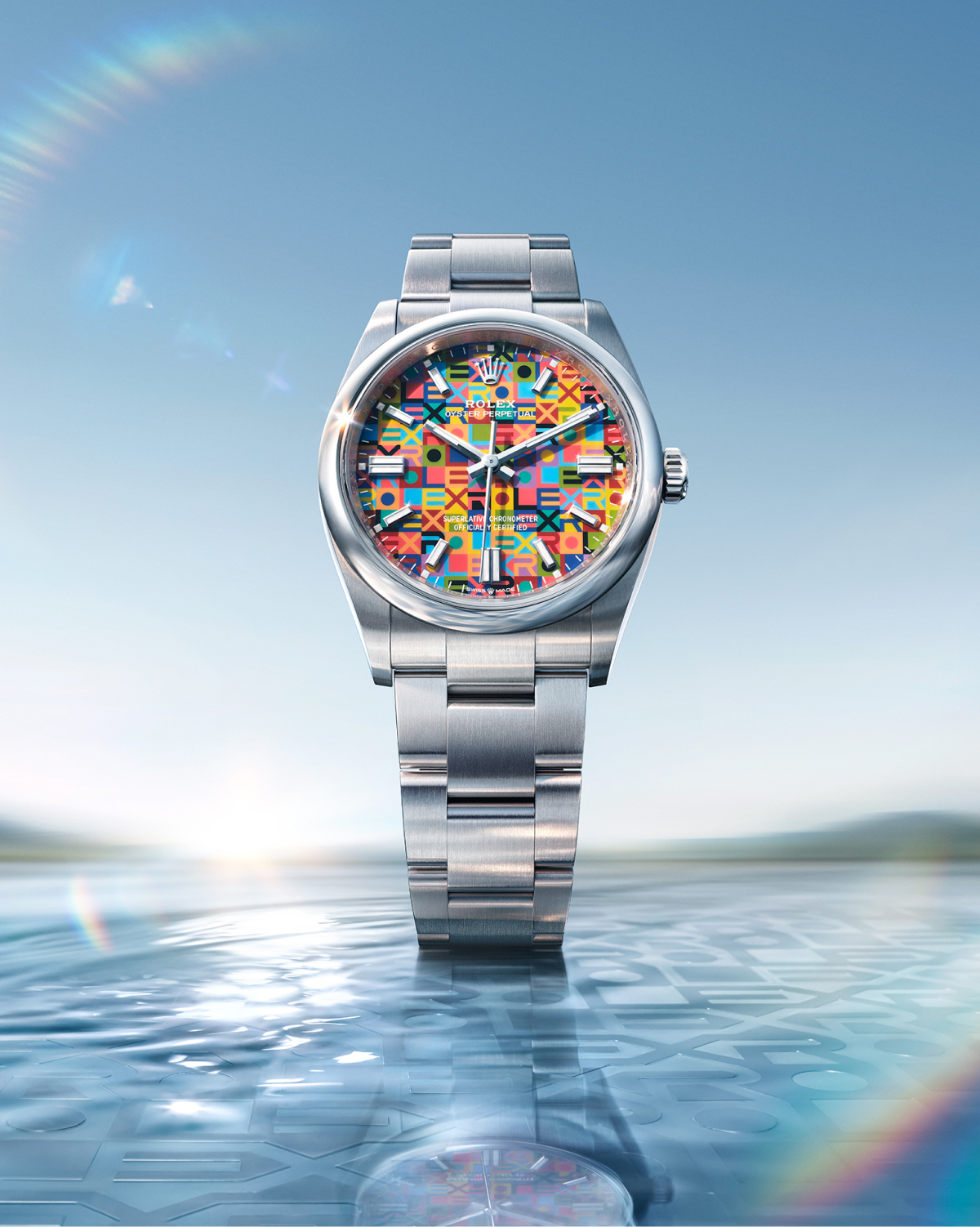 Rolex Oyster Perpetual 36 watch face