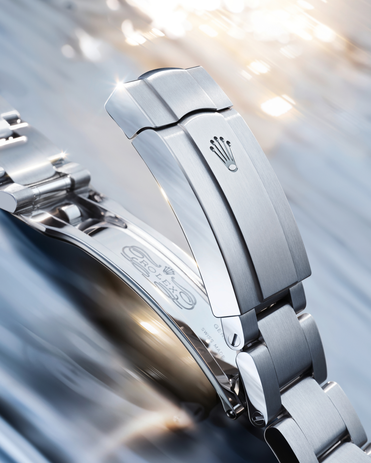 Rolex Oyster Perpetual 41 Oystersteel Oyster bracelet with Oysterclasp and Easylink comfort extension link